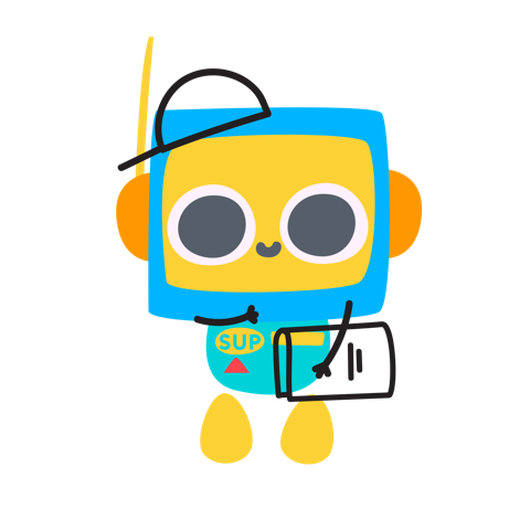 SUP mascot 2