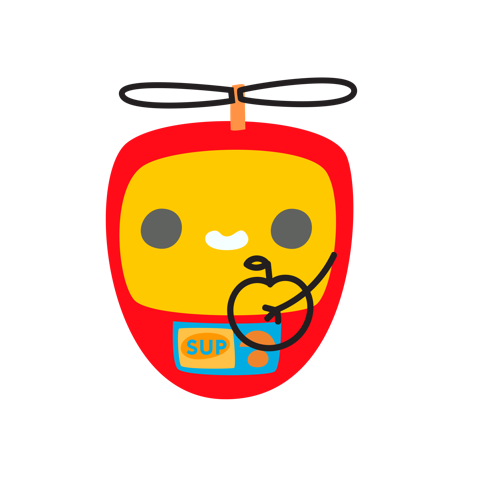 SUP mascot 4